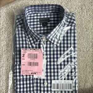 Crewcuts Thompson Navy Checkered Men's Shirt